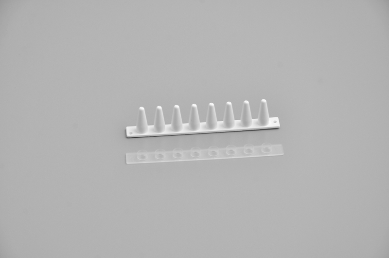 定量PCR專用白色8聯管及光學平蓋